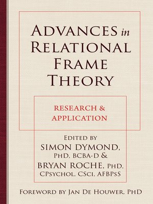 cover image of Advances in Relational Frame Theory